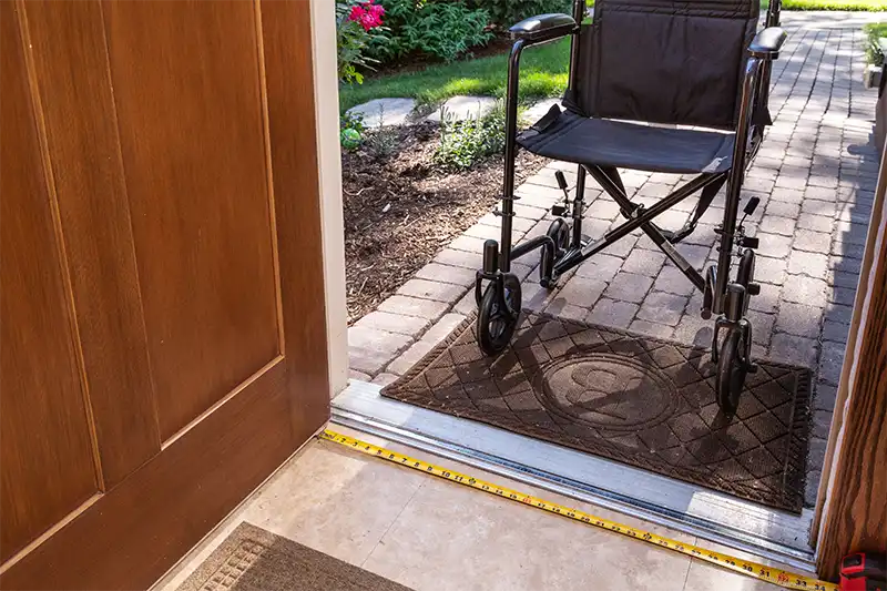 accessibility chair measurement